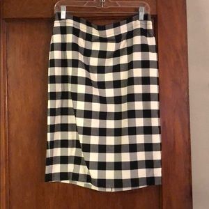 Buffalo Check pencil skirt size 10